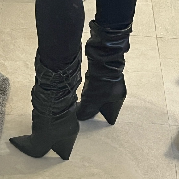 saint laurent niki 105 boots leather - Picture 2 of 7